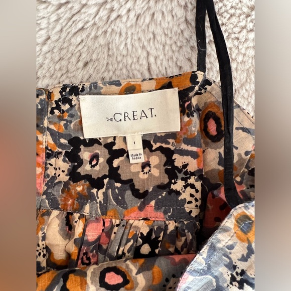 The Great floral sleeveless top - Picture 2 of 4
